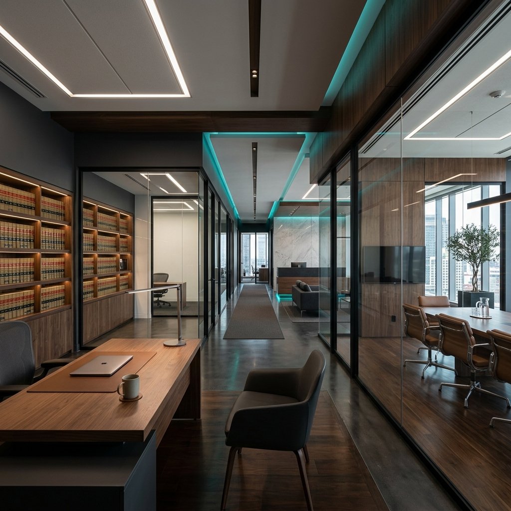 Interior do escritório institucional Castro Assessoria Jurídica